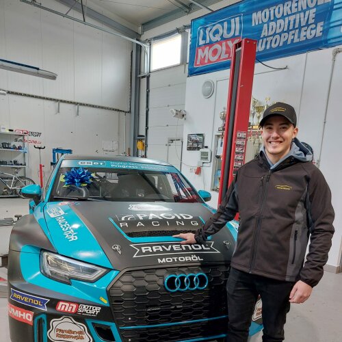 Our title winning Audi has its driver for the 2023 season